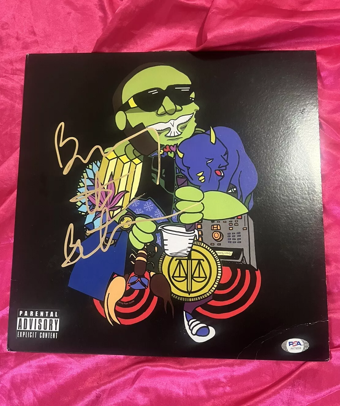 Benny the Butcher Signed MR PYREX MAN Vinyl Psa Griselda WestsideGunn Conway