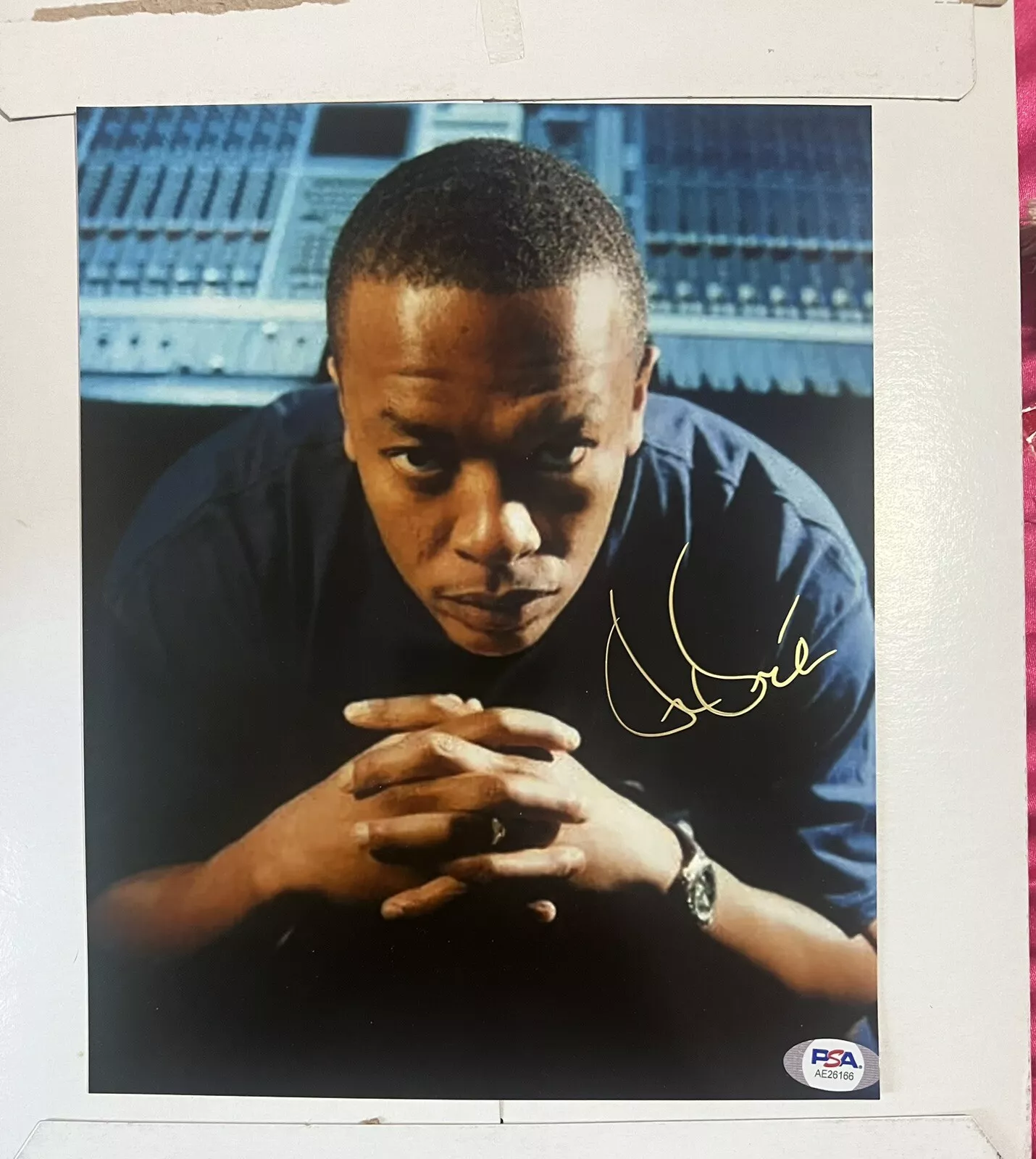 Dr. Dre 1 DAY NORESERVE Signed Photo 8x10 PSA/DNA Autograph Shady Aftermath NWA